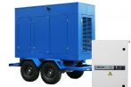 ТСС ЭД-160-Т400-2РПМ9 в погодозащитном кожухе на прицепе с АВР