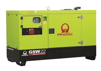 Дизельный генератор Pramac GSW 22 P 230V