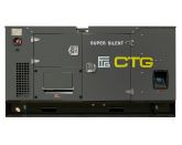 Дизельный генератор CTG 165YU в кожухе с АВР