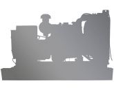 Motor АД640-Т400-2РП в кожухе с АВР