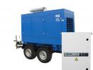 ССМ ЭД-150-Т400-2РКМ2 в шумозащитном кожухе на шасси с АВР
