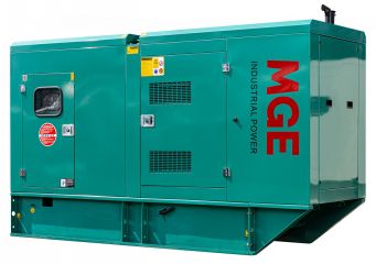 Дизельный генератор MGE P100CS в кожухе с АВР