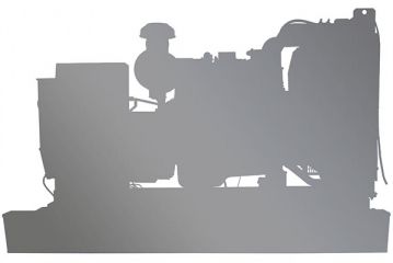 Дизельный генератор Onis VISA BD 300 B в контейнере с АВР